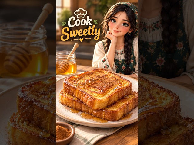 Cinnamon Honey Butter Toast by Vanessa 🍯✨ | Cook Sweetly (Cozy Vibes)