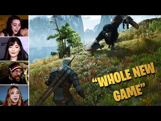 The Witcher 3 Remastered REACTION | GAMESCOME 2026