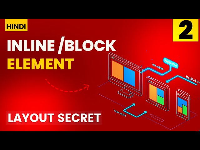 HTML Block vs Inline Elements Explained | Learn Web Development in 2026