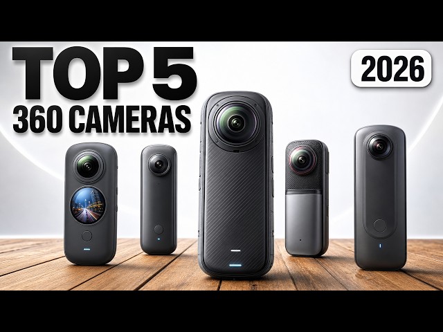 Top 5 Best 360 Cameras 2026 [Don't Buy Before Watching!]