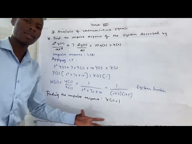 impulse response 