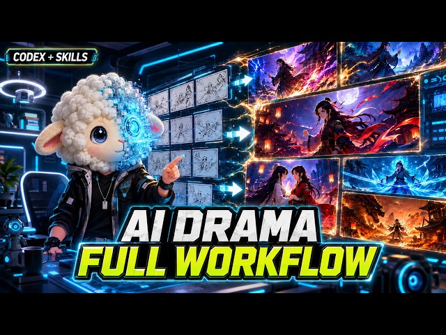 I Worked in a Pro AI Short Drama Crew: Full Workflow（Codex + Skills）