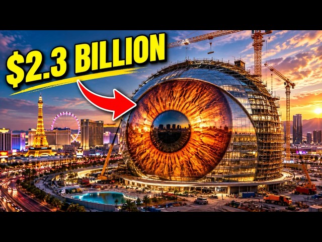 Inside the $2.3B Sphere Las Vegas🇺🇸: How the World's Most Insane LED Megadome Was Built!