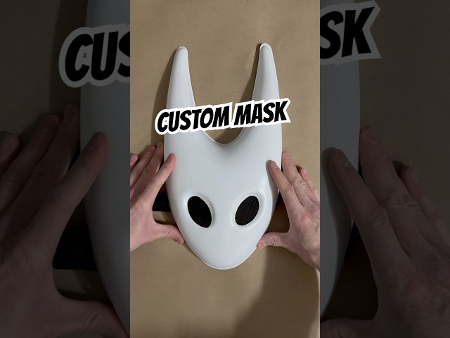 I transformed a mask into ADAM from Hazbin Hotel! #diy #art #hazbinhotel #cosplay #mask