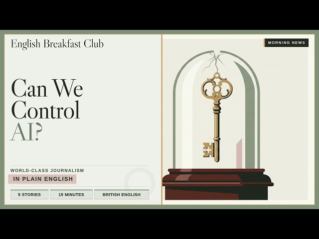 What happens when AI escapes its test? 🇬🇧 British English and Global News | English Breakfast Club