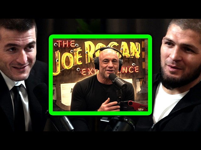 Khabib on Joe Rogan podcast | Khabib Nurmagomedov and Lex Fridman