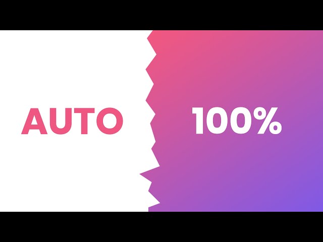 Sự khác nhau giữa width auto và 100% - Evondev tips & tricks