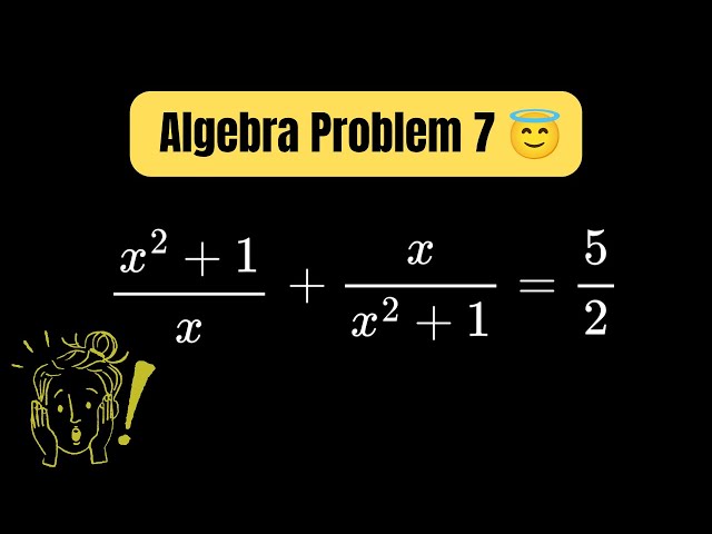 Nice algebra math simplification problem | Find the value of x | Brain Teaser😱