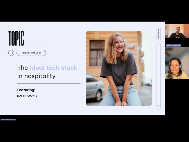 Building a hotel tech stack with Ira Vouk