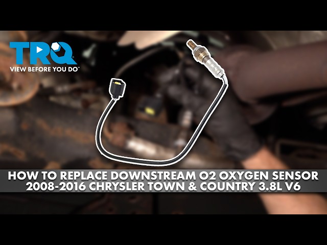 How to Replace Downstream O2 Oxygen Sensor 2008-2016 Chrysler Town & Country 3.8L V6