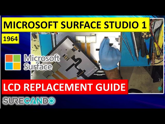 Microsoft Surface Laptop Studio 1964 Screen Replacement | Complete LCD Swap & Fix & Full Walkthrough