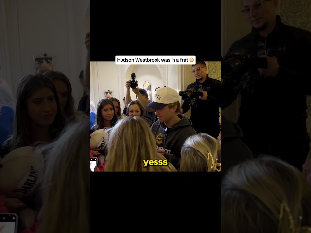 Hudson Westbrook’s Frat 🔥 #hudsonwesbrook #countrysinger #frat #fraternity #college