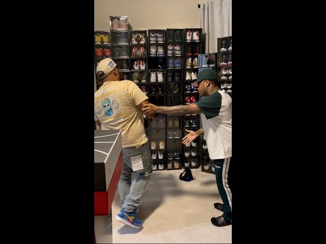 QUEENZFLIP BREAKS INTO CONCEITED SNEAKER ROOM & TAKE CONCEITED SNEAKERS