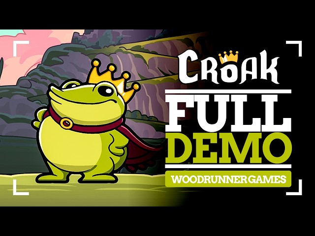 Un PLATAFORMAS con mucha LENGUA | CROAK - FULL DEMO 🎮💪