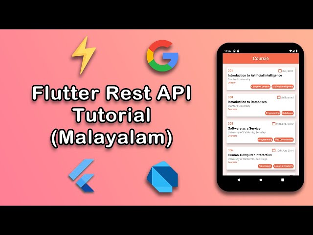 Flutter Rest API | Rest API in Flutter | Use API in Flutter | Flutter Malayalam tutorial
