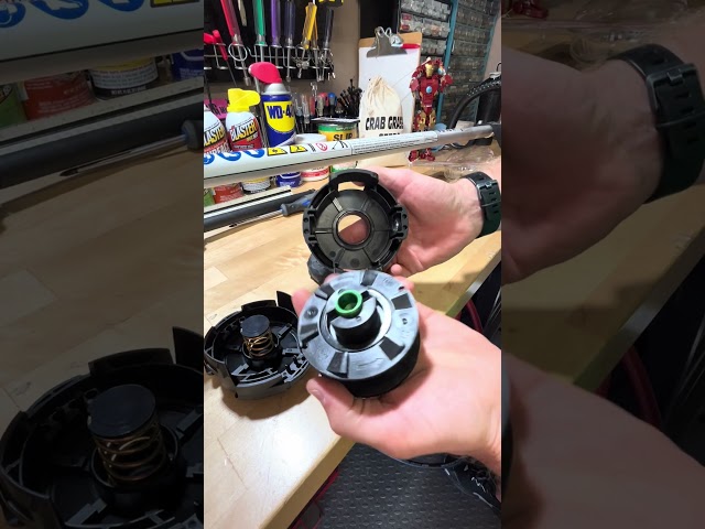 HOW TO PUT AN ECHO SPEED FEED 400 HEAD ON A STIHL TRIMMER