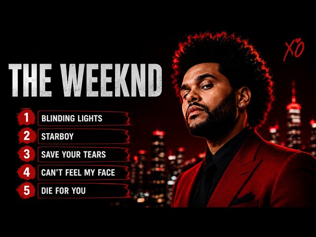 The Weeknd Greatest Hits Full Album 2026 🔥 Best Songs Playlist | Blinding Lights, Starboy