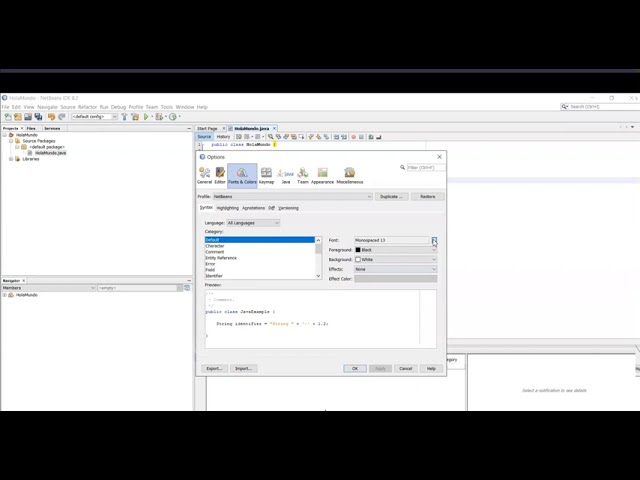 abc java