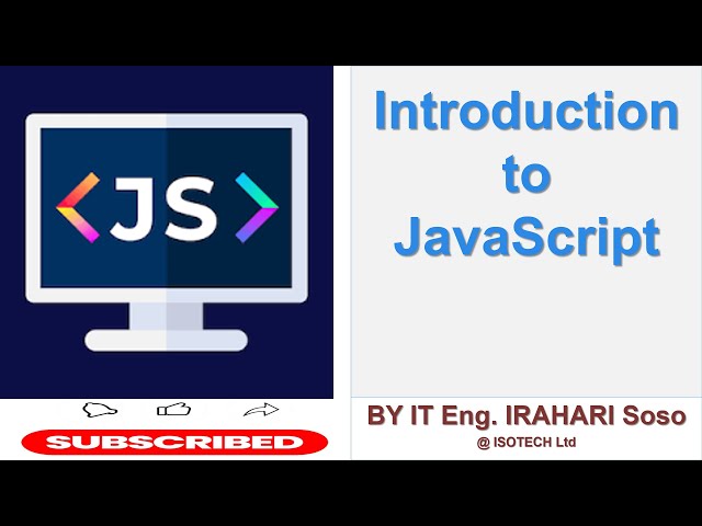 Introduction to JavaScript Language