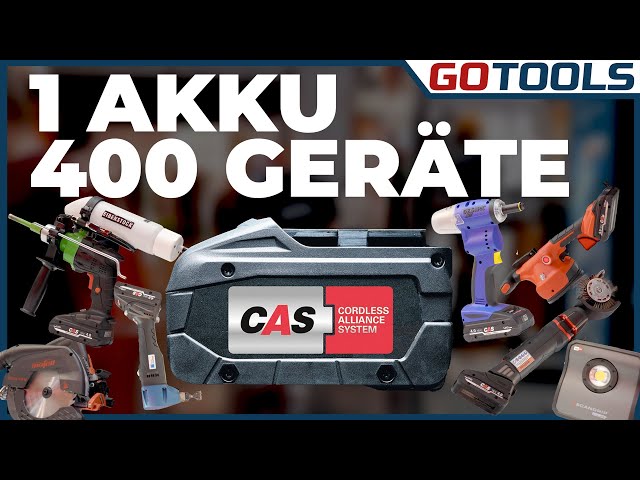 CAS battery system: More power. More freedom. Trade fair 2025 highlights