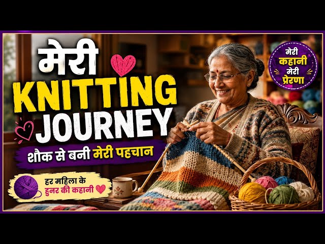 मेरी Knitting Journey ❤️ | शौक से बनी मेरी पहचान | हर महिला के हुनर की कहानी