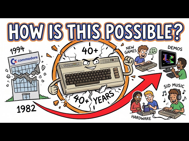 Why Is the Commodore 64 Still Alive After 40 Years?