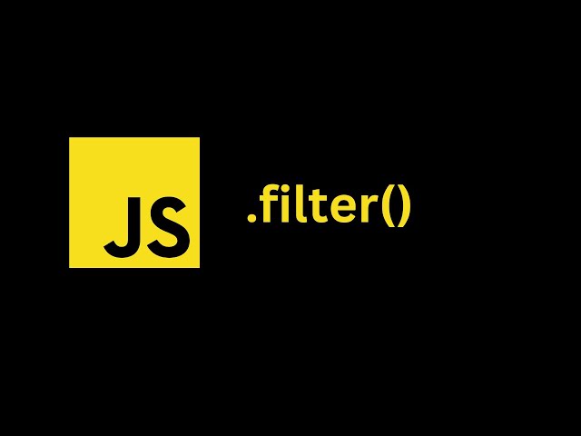 [TAGALOG] JavaScript Array filter() Function : Quick Lesson