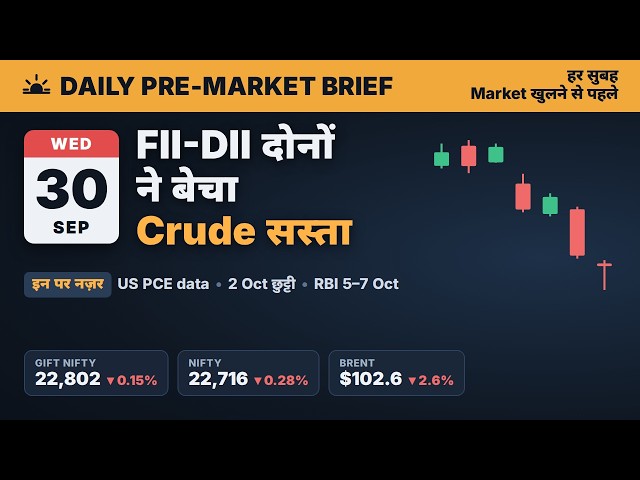 Traders Morning Brief | 30-Sept-2026