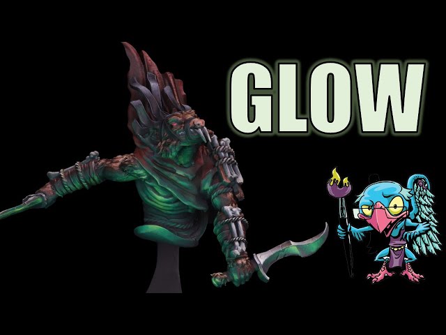 How to Paint Glowing Effects (Warpstone) - HC 385