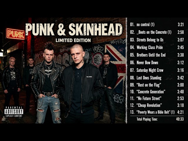 Best Punk & Skinhead Music Compilation - Limited Edition (Full Album)