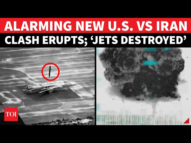 UNBELIEVABLE! US-Iran Clashes BREAK OUT Again; ’Aircraft GUTTED’ | Fresh Round Of Faceoff