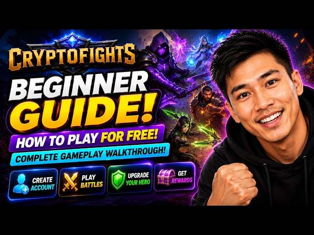 CryptoFights Beginner Guide: How to Play Free & Complete Gameplay Walkthrough?