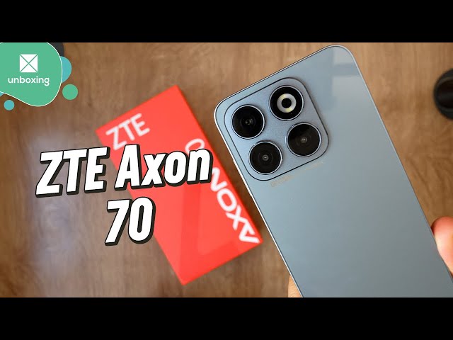 ZTE Axon 70 | Unboxing and preview