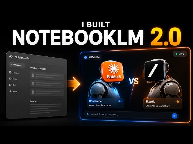 I Built a Better NotebookLM with Claude Fable 5