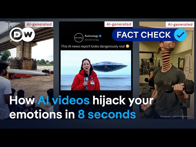 Fact check: How AI videos hijack your emotions in 8 seconds | DW News