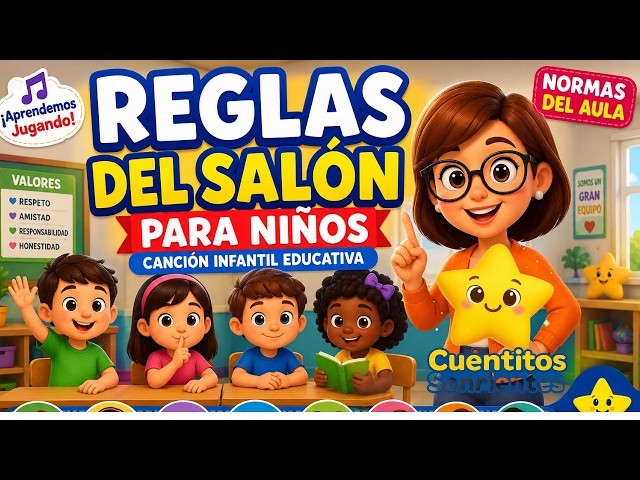 ¡Las Reglas del Salón son Divertidas! 🎶 Canción para Niños