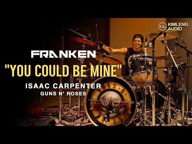 "You Could Be Mine" FRANKEN FDM Pro drum session with Isaac Carpenter [ Guns N' Roses ]