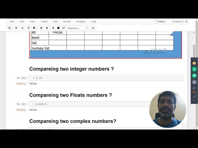 Datascience with Python  for Beginners || Python classroom Training in HYD || Comparision Operators