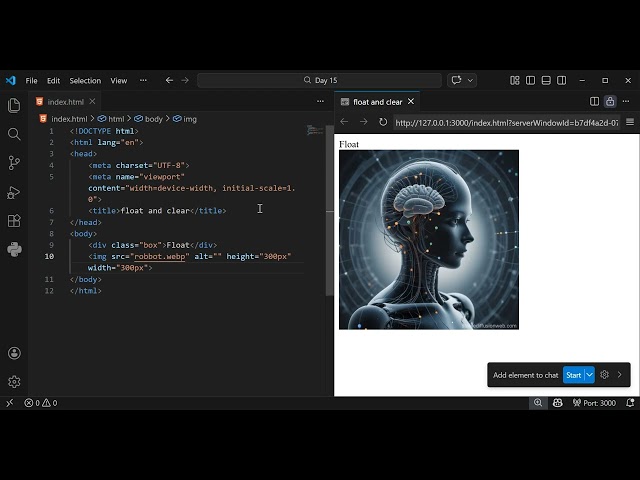 CSS Float and Clear Explained | Web Development Course