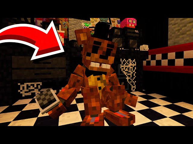 THEY RECREATED Five Nights at Freddy's in MINECRAFT!