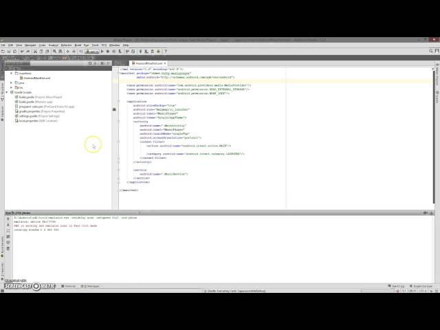 Fix for Android studio run button disabled