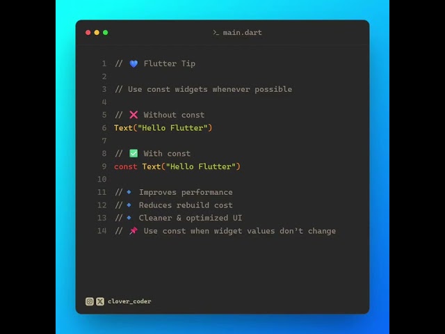 Follow @clovercoder for daily Python & programming tips  🍀#python