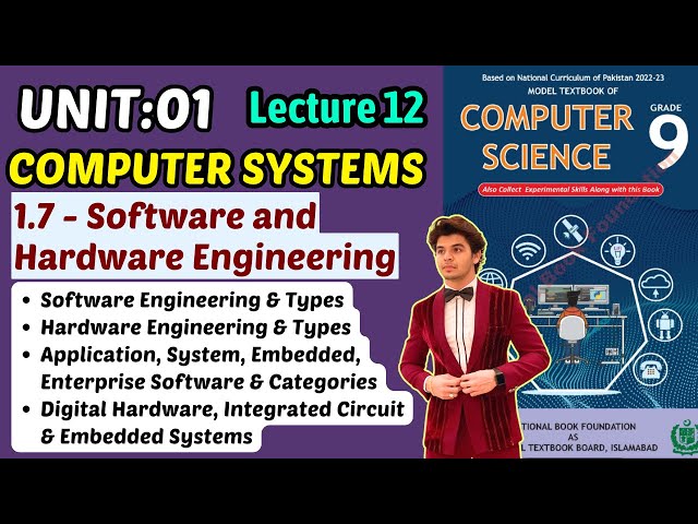 Software & Hardware Engineering | Chapter 1 Computer Systems | Class 9 Computer Science Federal 2025