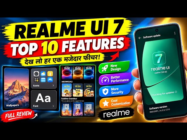 REALME UI 7 top 10 featured
