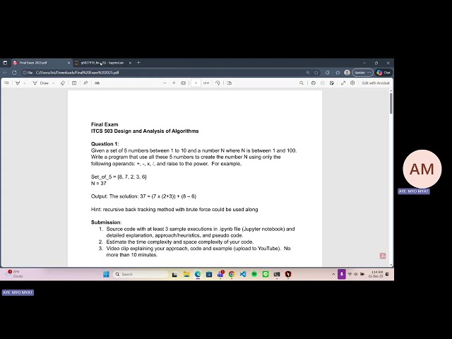 Recursive Backtracking Number Puzzle Solution