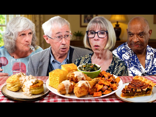 British Boomers try Southern Fried Chicken for the first time!