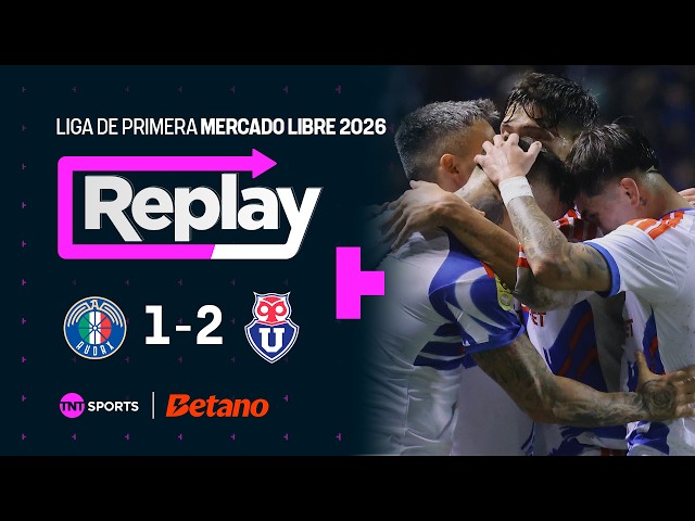 TNT Sports Replay | Audax Italiano 1-2 Universidad de Chile | Matchday 16