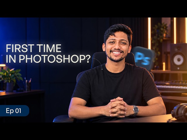 How to Create a PSD File & Open Previous Files in Photoshop | Beginner Tutorial 2026 #photoshop