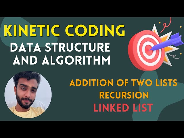 Adding two Linked list | Recursion | DSA | Data | Structure | Algorithm | Java | Programming | Meta