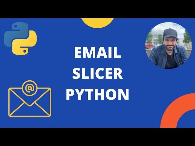 Python Email Slicer | Beginner Python Project 17